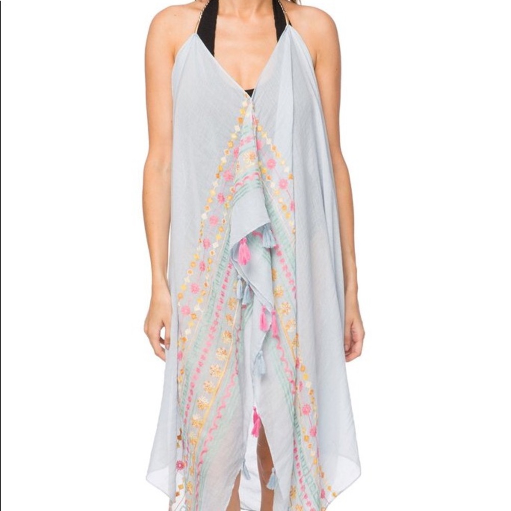 Subtle luxury maxi tassel dress NWT